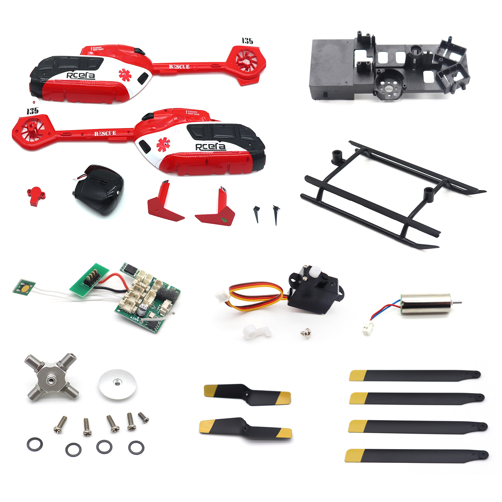 Rc Helicopter Servo - Original Parts for C159 EC-135 RC