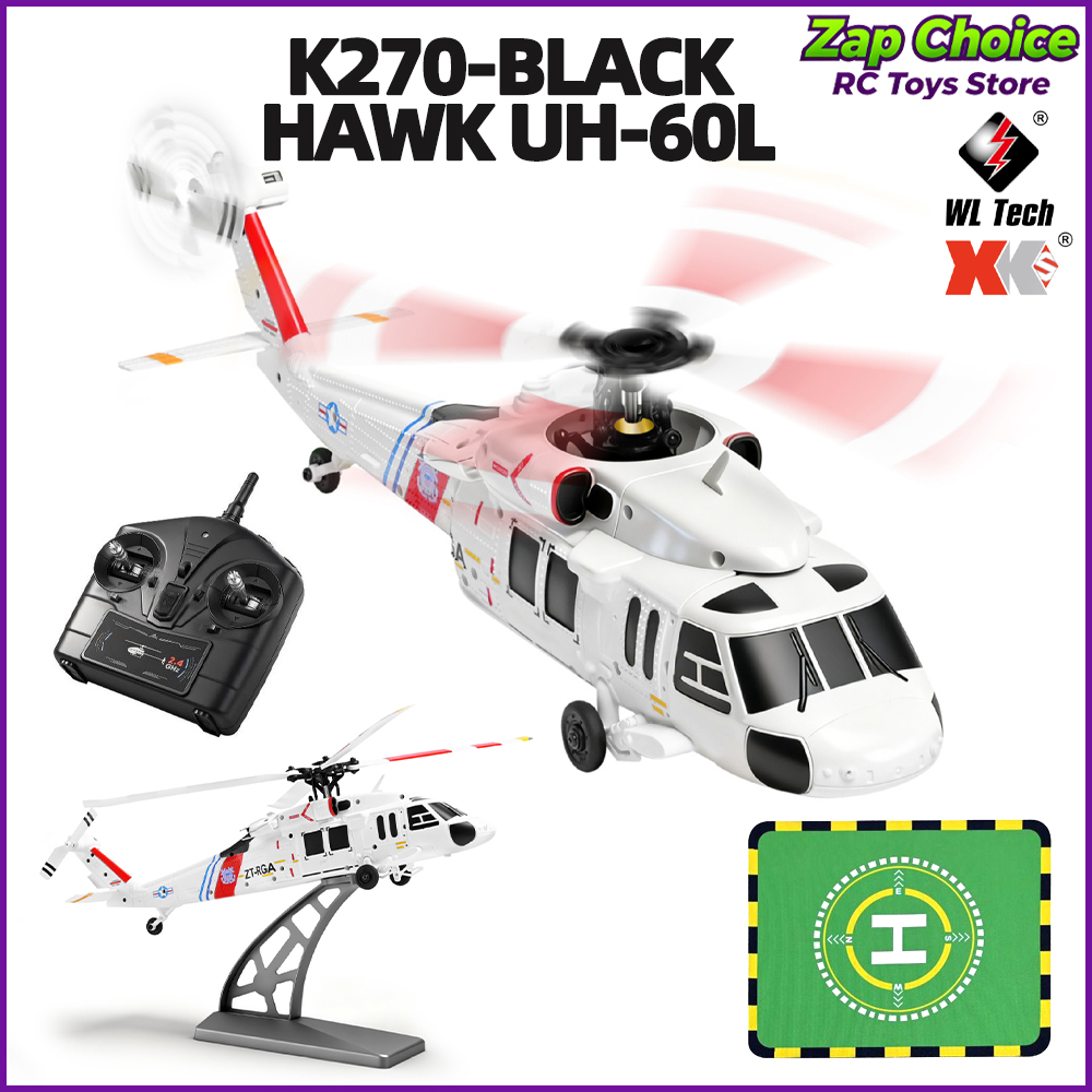 Rc Helicopter Large - Wltoys K270 Black Hawk UH-60L Brushless