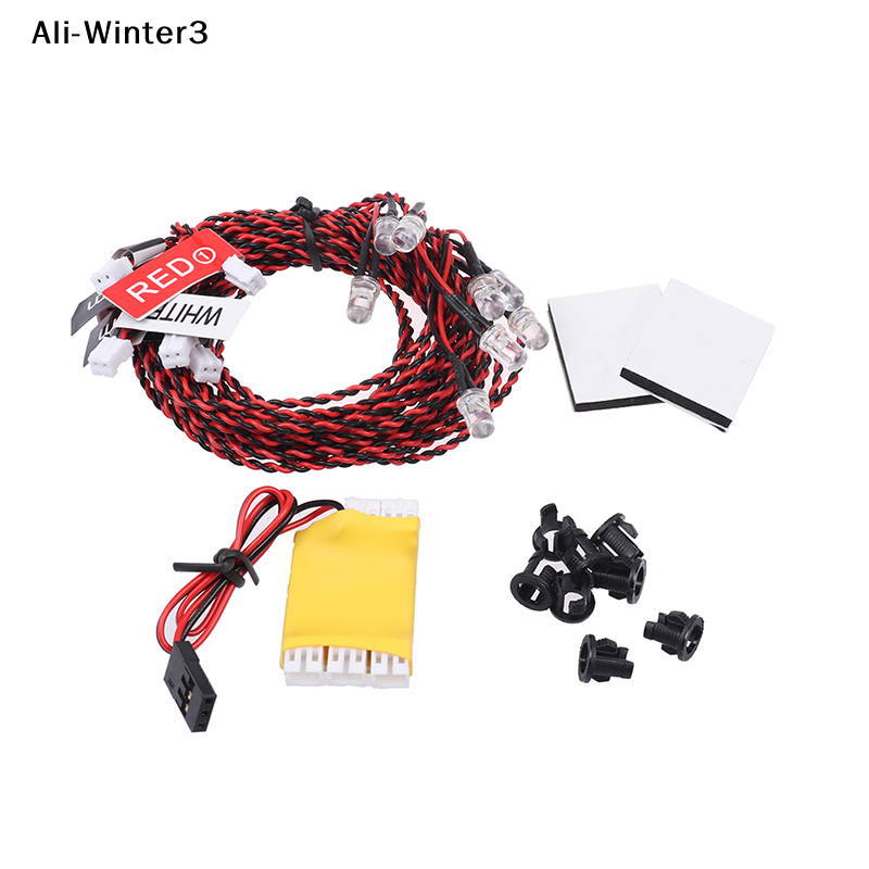 1Set Flash RC LED Light Kit 8  - Rc Helicopter Tool Kit incelemesi ve fiyatı