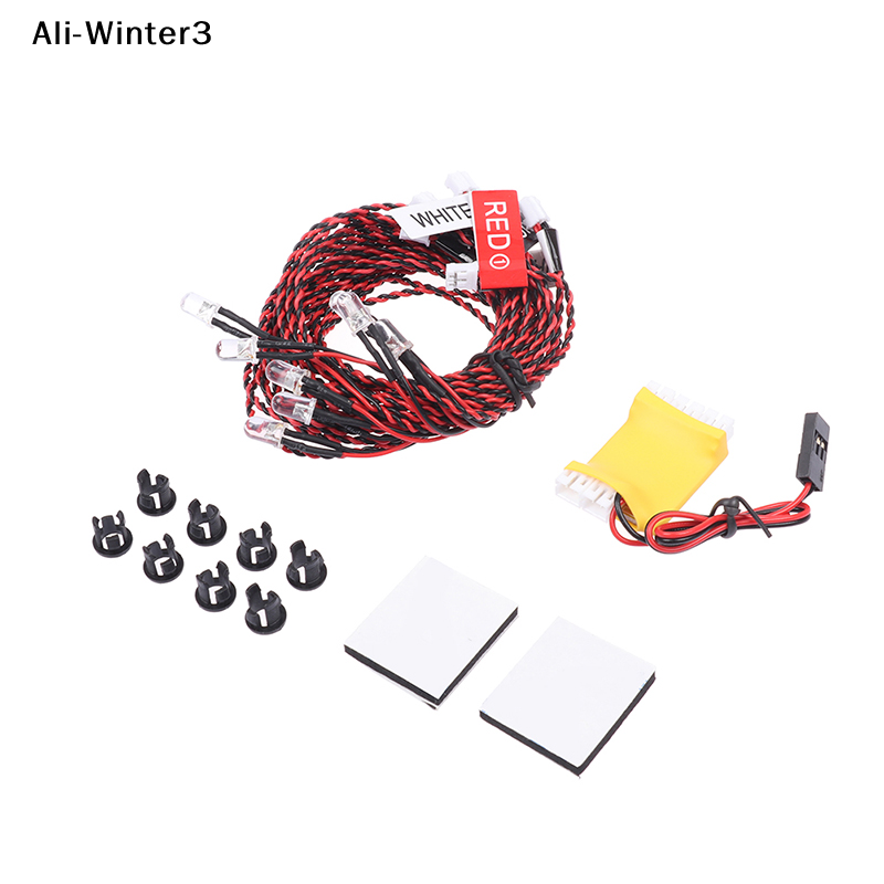 1Set Flash RC LED Light Kit 8  - Rc Helicopter Tool Kit incelemesi ve fiyatı