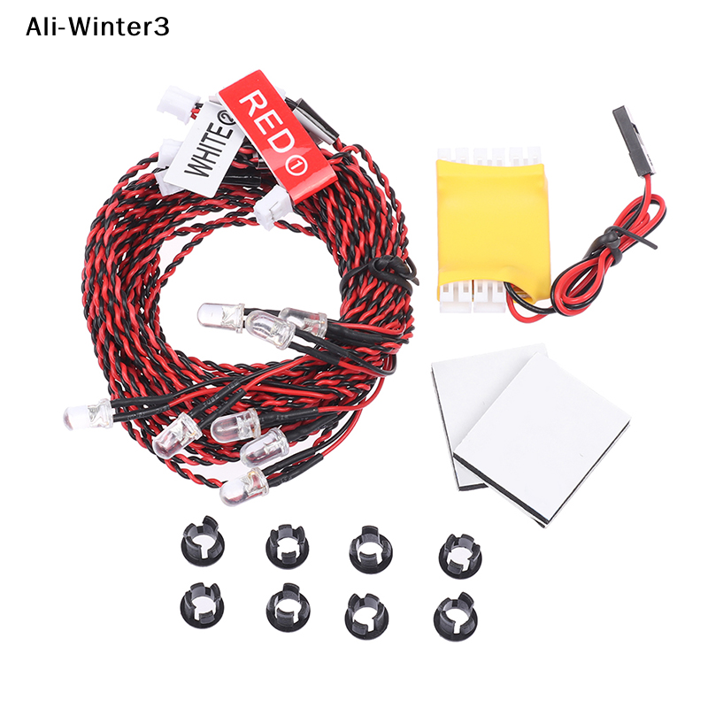 1Set Flash RC LED Light Kit 8  - Rc Helicopter Tool Kit incelemesi ve fiyatı