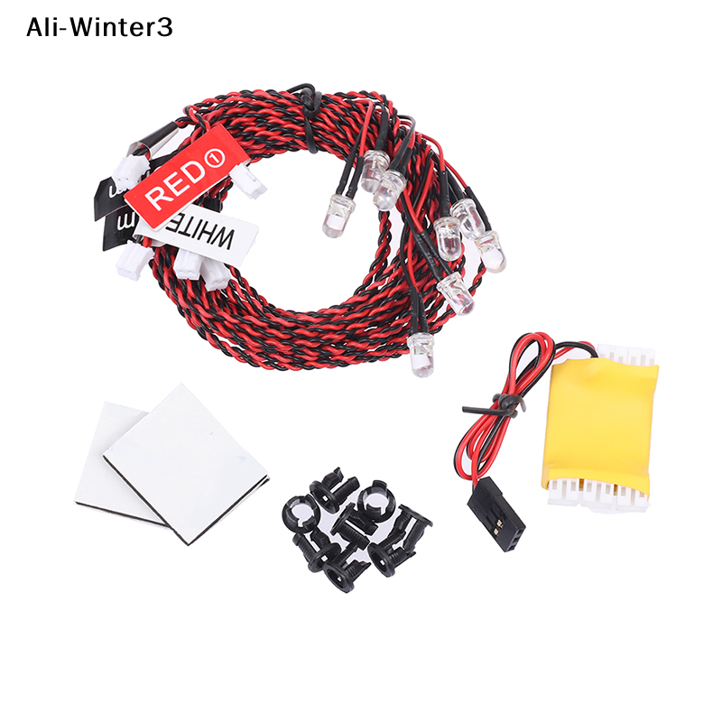 1Set Flash RC LED Light Kit 8  - Rc Helicopter Tool Kit incelemesi ve fiyatı