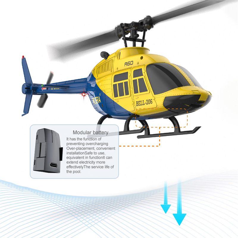 A60 RC Helicopter 2.4G 6-Aixs  - Rc Helicopter Large incelemesi ve fiyatı