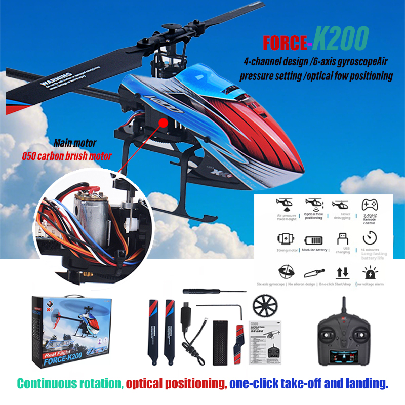 WLtoys XK K200 RC Helicopter 4 - Rc Helicopter Single Rotor incelemesi ve fiyatı