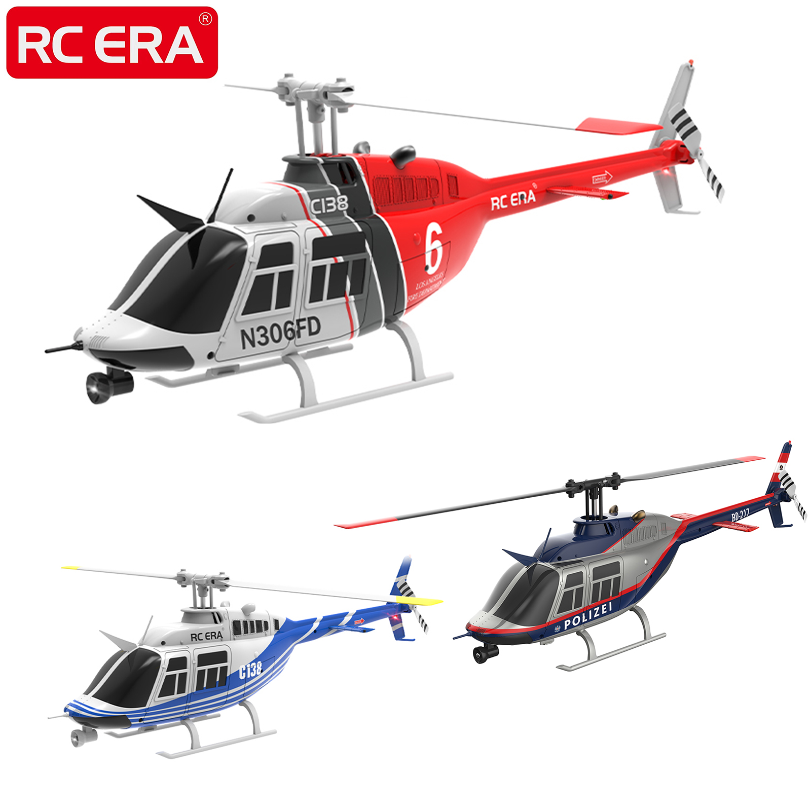 RC ERA C138 BELL 206 Jet Range - Rc Helicopter Large incelemesi ve fiyatı