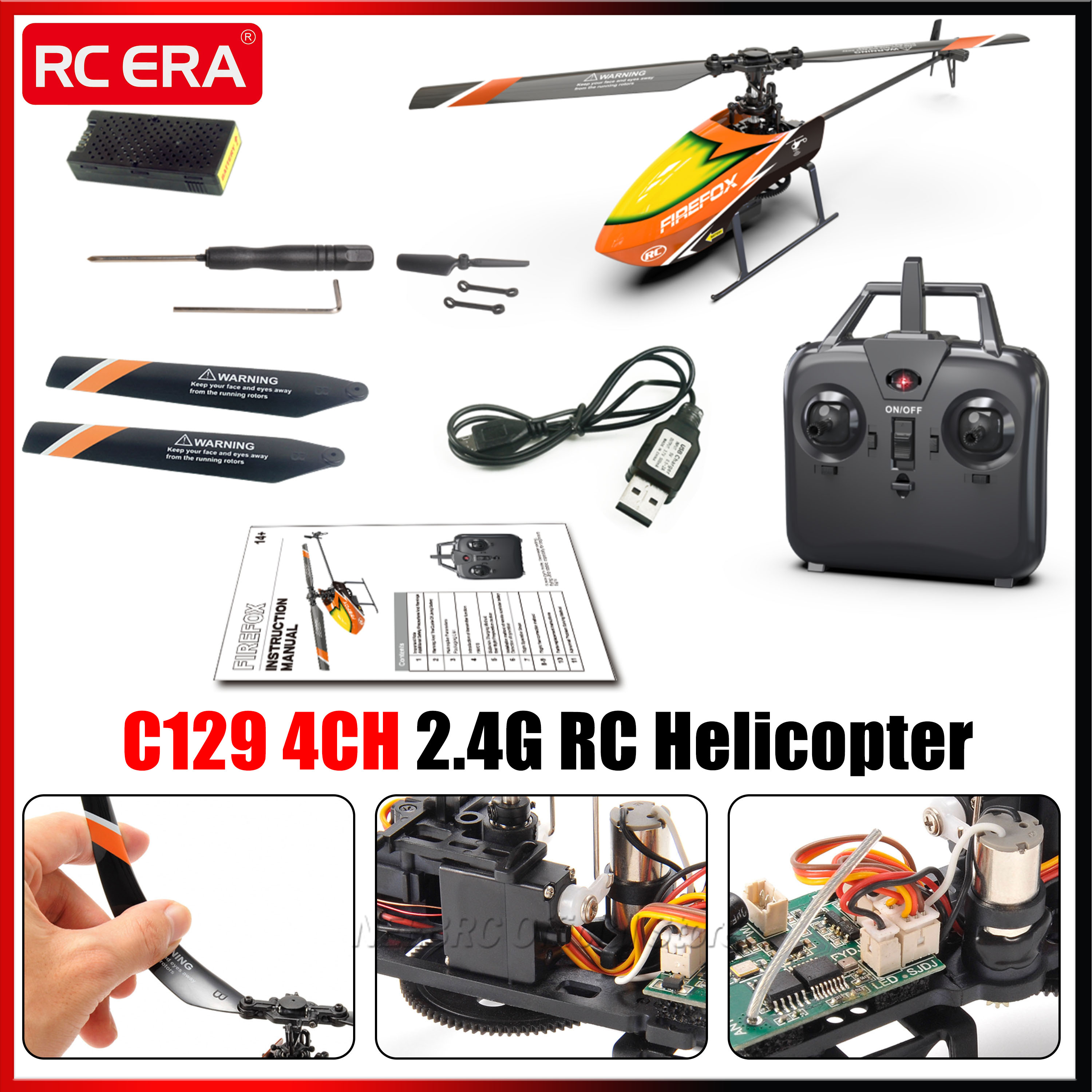 C129 4CH 2.4G RC Helicopter RT - Rc Helicopter Single Rotor incelemesi ve fiyatı