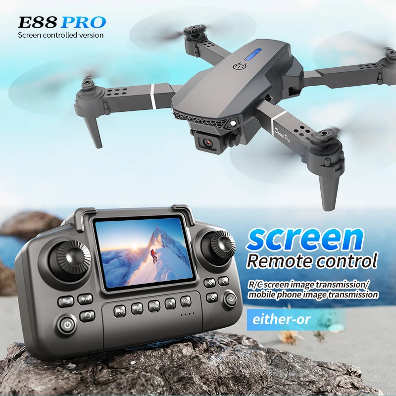 Professional E88 PRO Drone wit - Rc Helicopter Electric incelemesi ve fiyatı