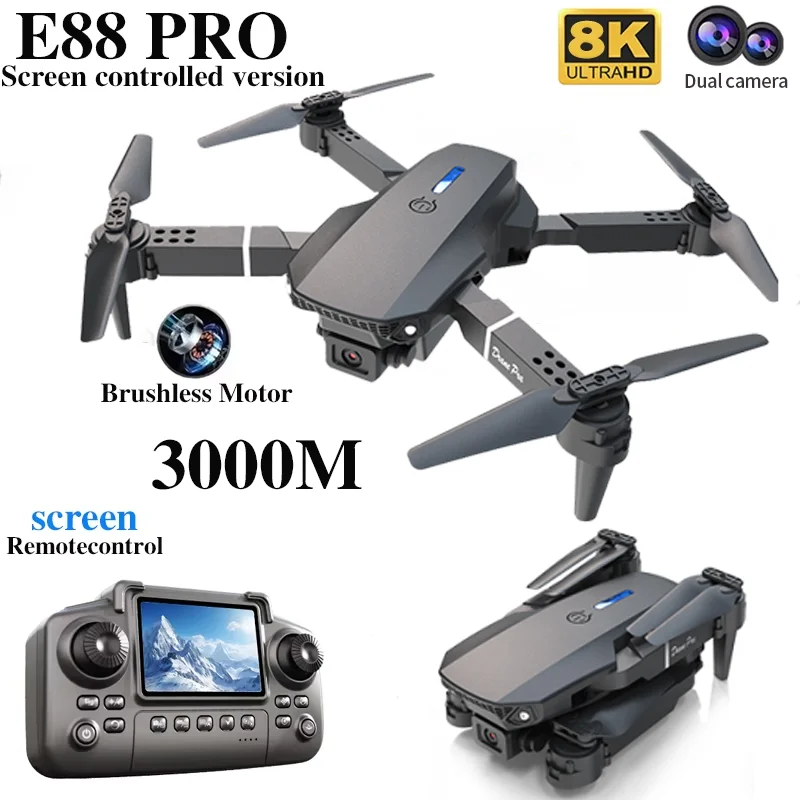 Professional E88 PRO Drone wit - Rc Helicopter Electric incelemesi ve fiyatı