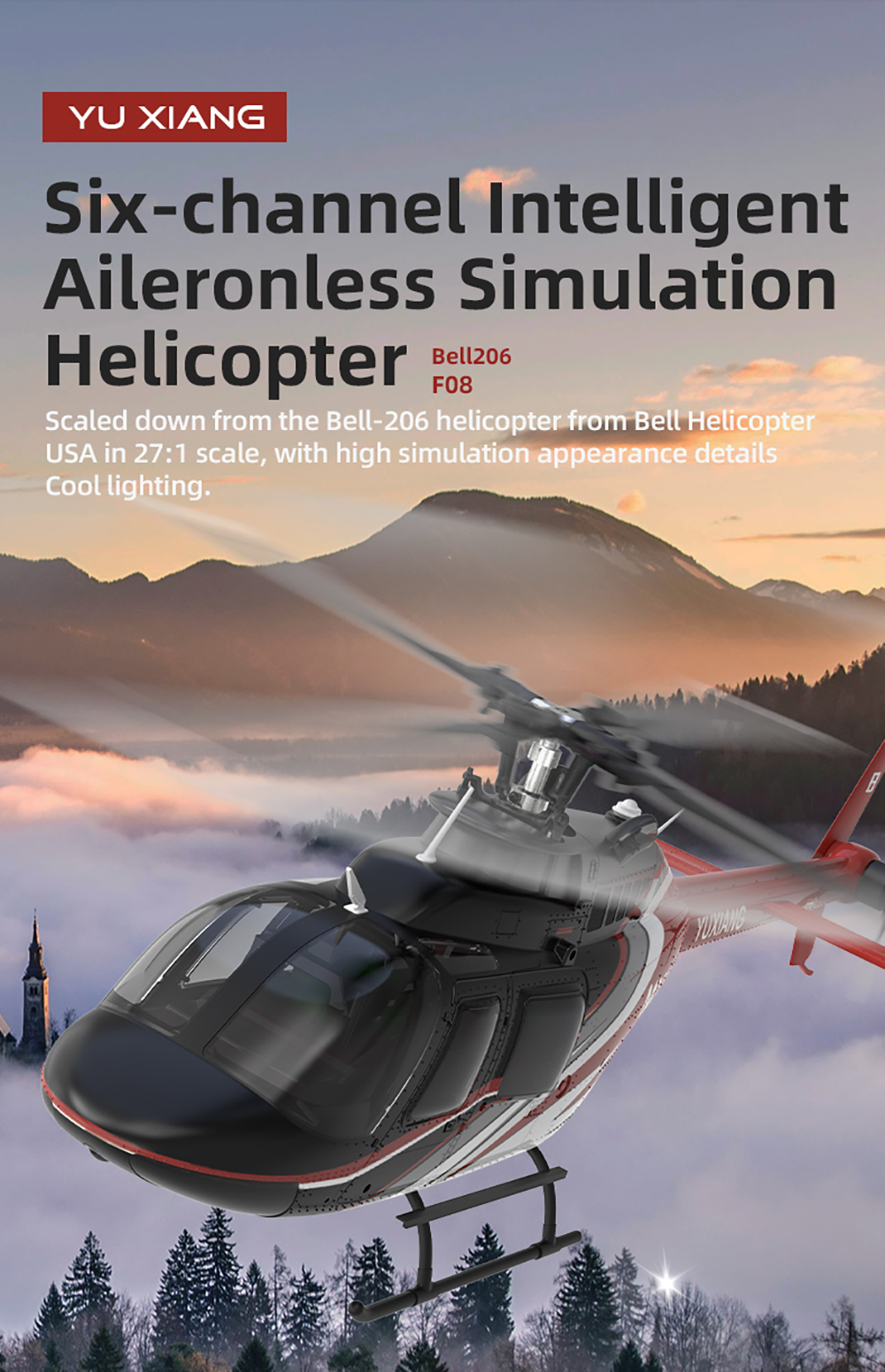 YU XIANG RC Airplane 2.4G 6CH  - Rc Helicopter Gyro incelemesi ve fiyatı