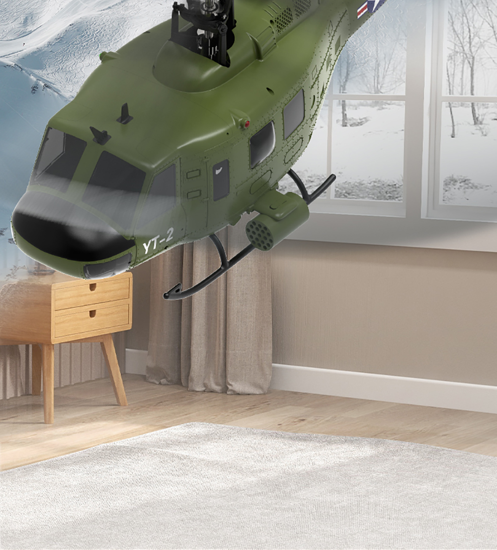 YUXIANG F07 UH-1 Aileronless H - Rc Helicopter Large incelemesi ve fiyatı