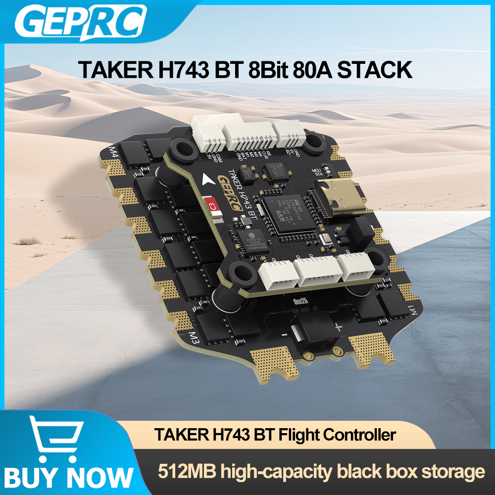 GEPRC TAKER H743 BT 8Bit 80A S - Rc Helicopter Remote Control incelemesi ve fiyatı