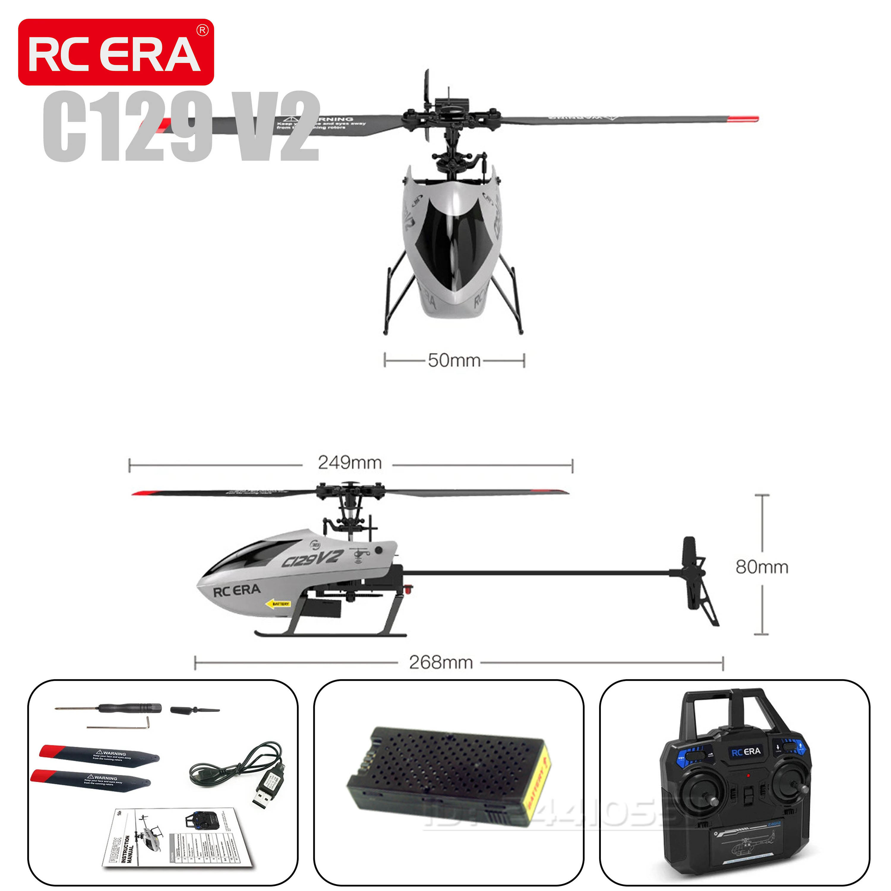 C129 V2 4CH RC Helicopter RTF  - Rc Helicopter Gyro incelemesi ve fiyatı