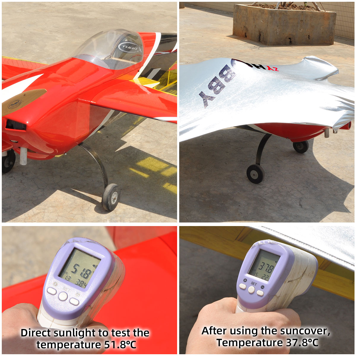ZYHOBBY Suncover Sunshade for  - Rc Helicopter Bag incelemesi ve fiyatı