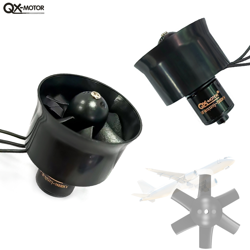 QX-MOTOR 30MM EDF QF1611 6 Bla - Rc Helicopter Blade incelemesi ve fiyatı