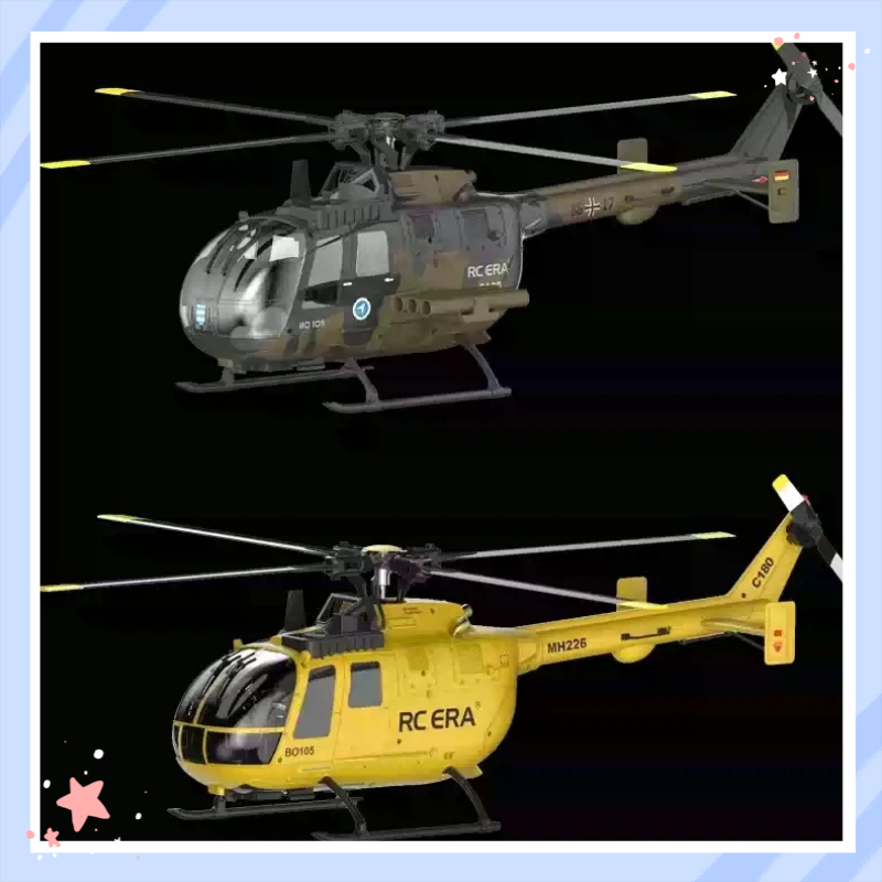 Rc Era Rc Helicopter Bo105 C18 - Rc Helicopter Large incelemesi ve fiyatı