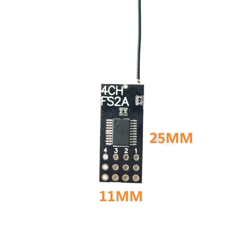 Flysky FS2A Mini Receiver 4CH  - Rc Helicopter Battery incelemesi ve fiyatı