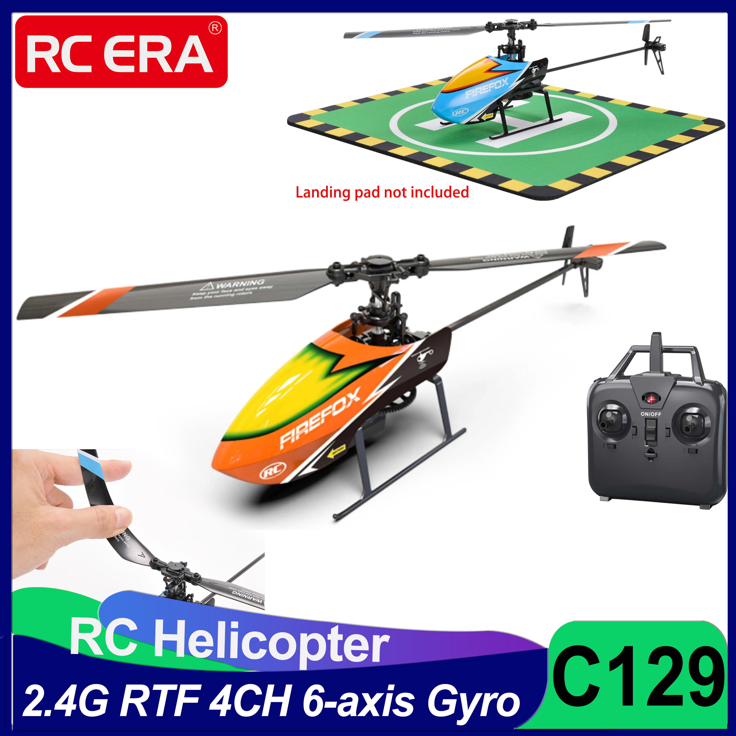 C129 RC Helicopter RTF 4CH 6-a - Rc Helicopter Single Rotor incelemesi ve fiyatı