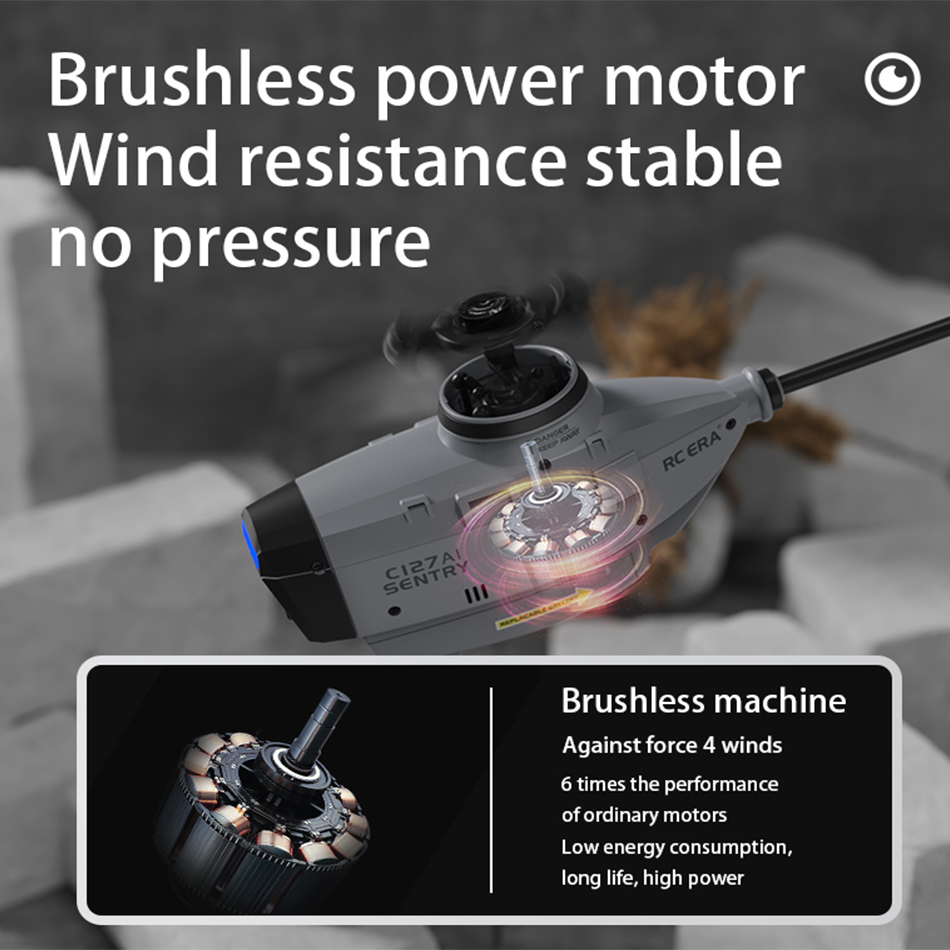 RC ERA C127 AI Sentry Mini Bru - Rc Helicopter Single Rotor incelemesi ve fiyatı