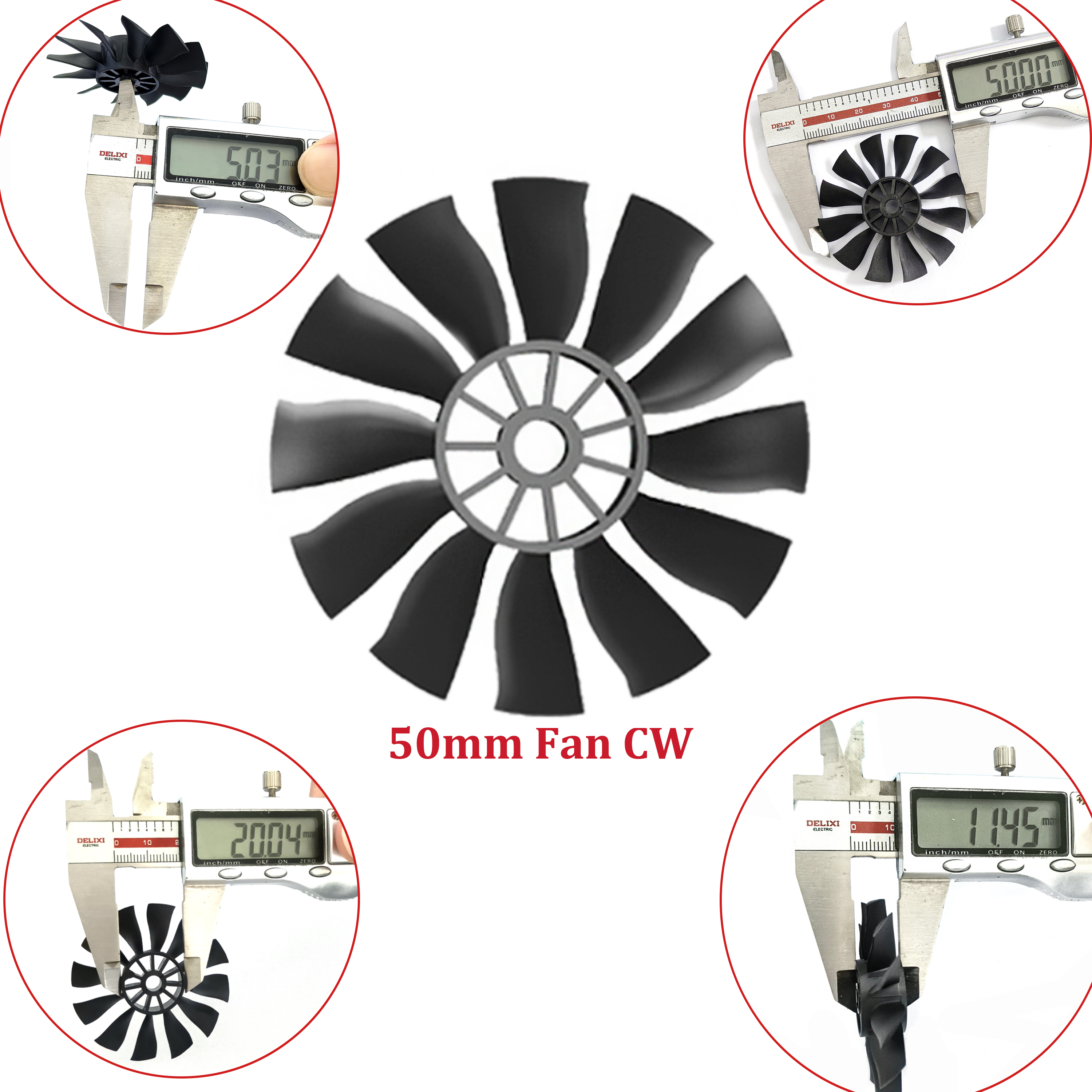 QX-MOTOR 12Blades CW CCW 70mm  - Rc Helicopter Blade incelemesi ve fiyatı