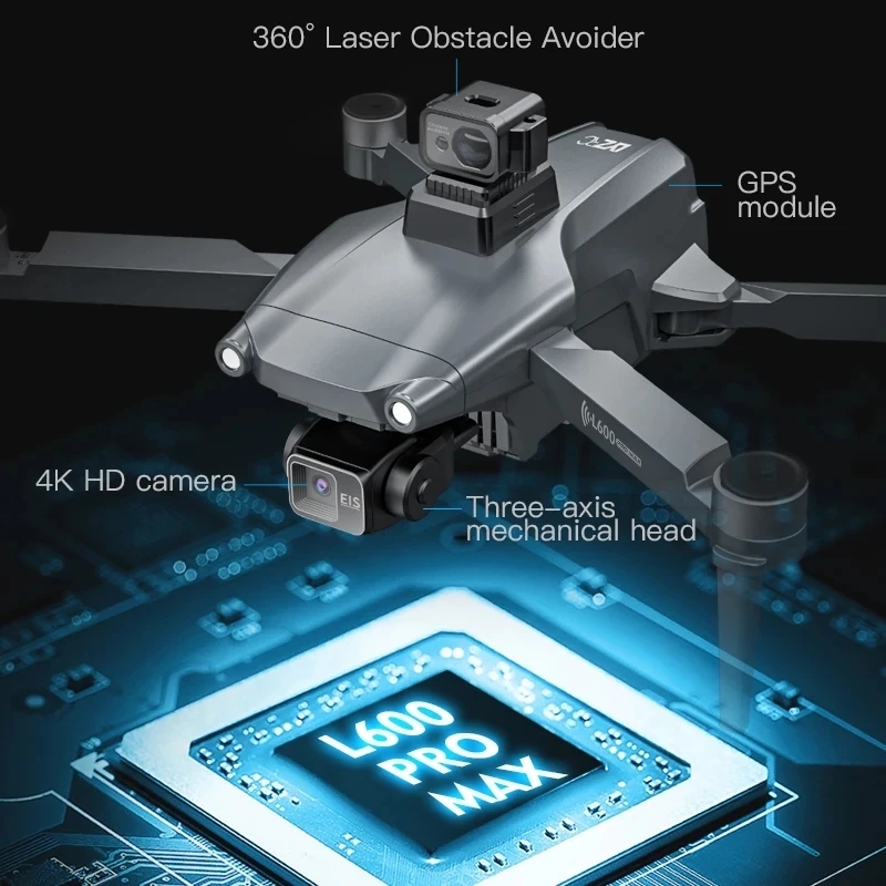 L600 PRO MAX GPS Drone Profess - Rc Helicopter Electric incelemesi ve fiyatı