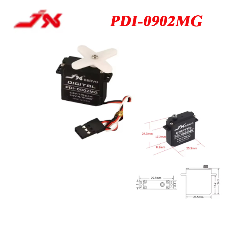 JX Coreless Servo PDI-0902MG 9 - Rc Helicopter Large incelemesi ve fiyatı