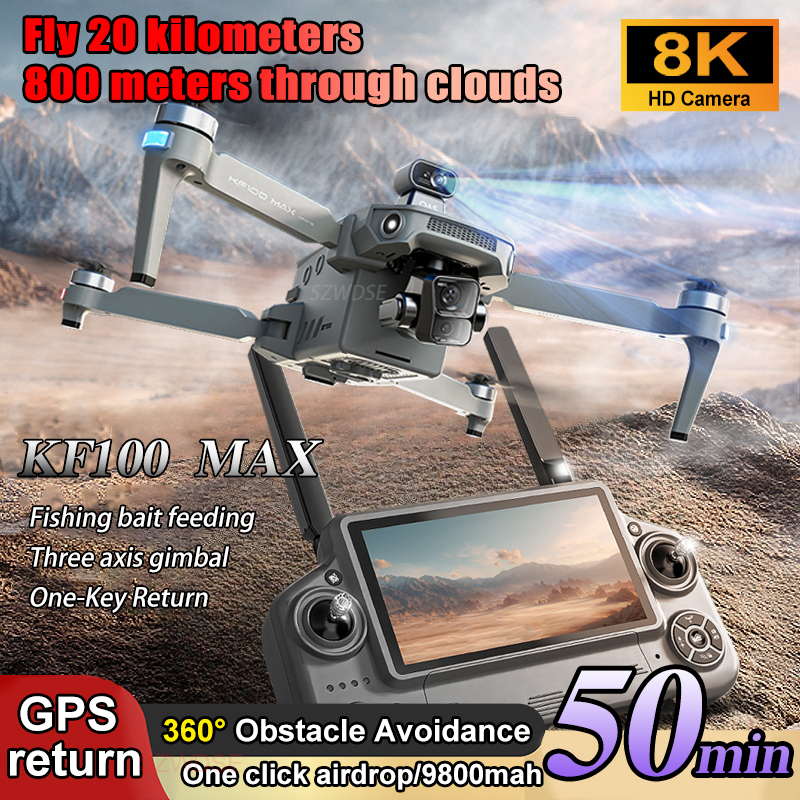 SJRC KF100 MAX 8K UHD Photo HD - Rc Helicopter Case incelemesi ve fiyatı