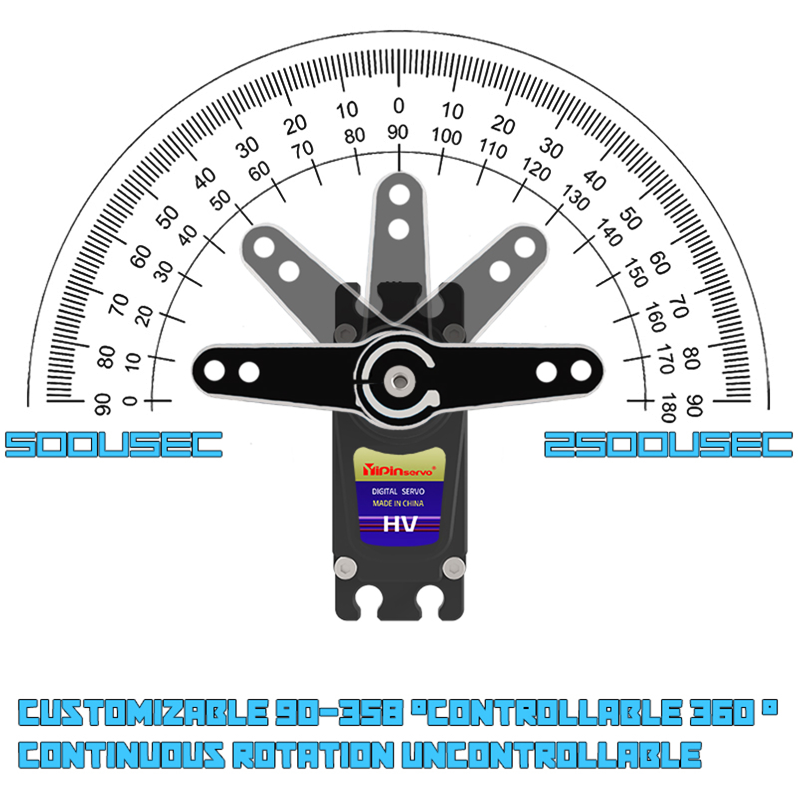 70kg Digital Servo 8.4V 180 De - Rc Helicopter Servo incelemesi ve fiyatı