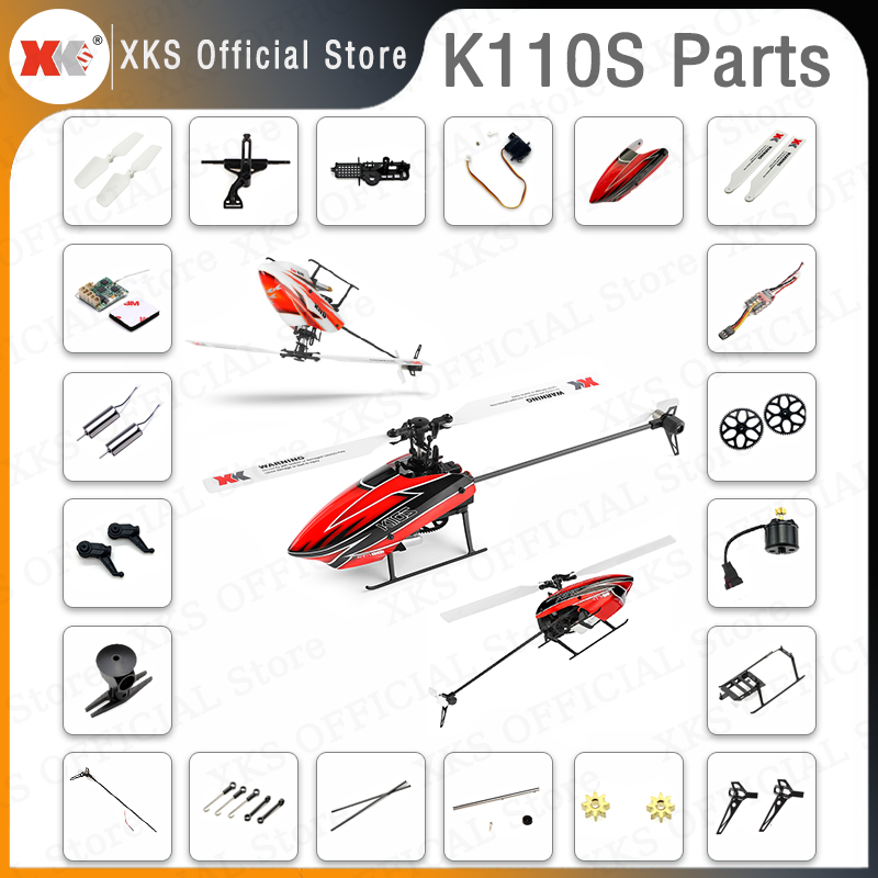Wltoys XKS K110S K110 RC Helic - Rc Helicopter Blade incelemesi ve fiyatı