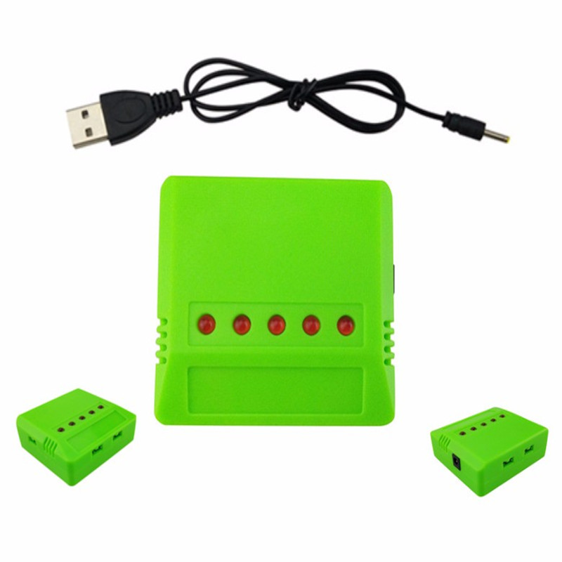 5PCS Cables And 1X 5 In 1 USB  - Rc Helicopter Charger incelemesi ve fiyatı