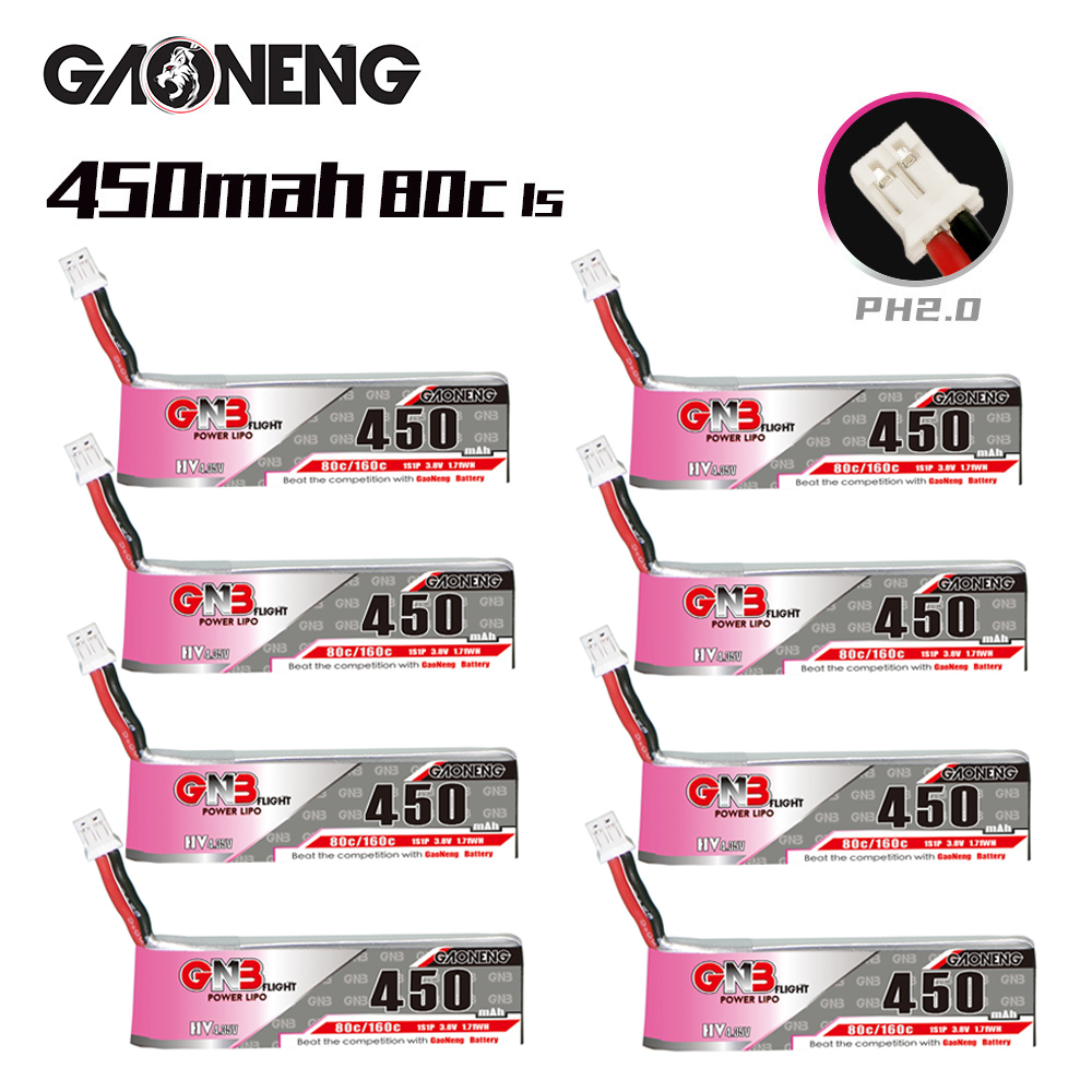 GNB HV 1S 3.8V 450mAh 80C/160C - Rc Helicopter Parts incelemesi ve fiyatı