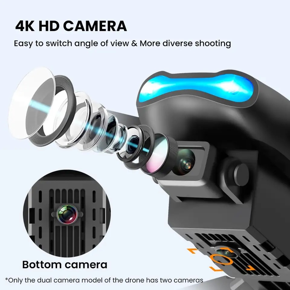 New Mini drone E99 4K WIFI HD  - Rc Helicopter Nitro incelemesi ve fiyatı