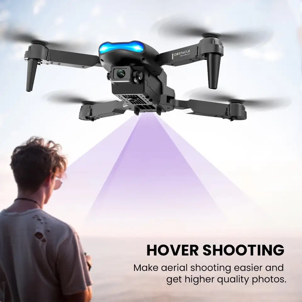 New Mini drone E99 4K WIFI HD  - Rc Helicopter Nitro incelemesi ve fiyatı