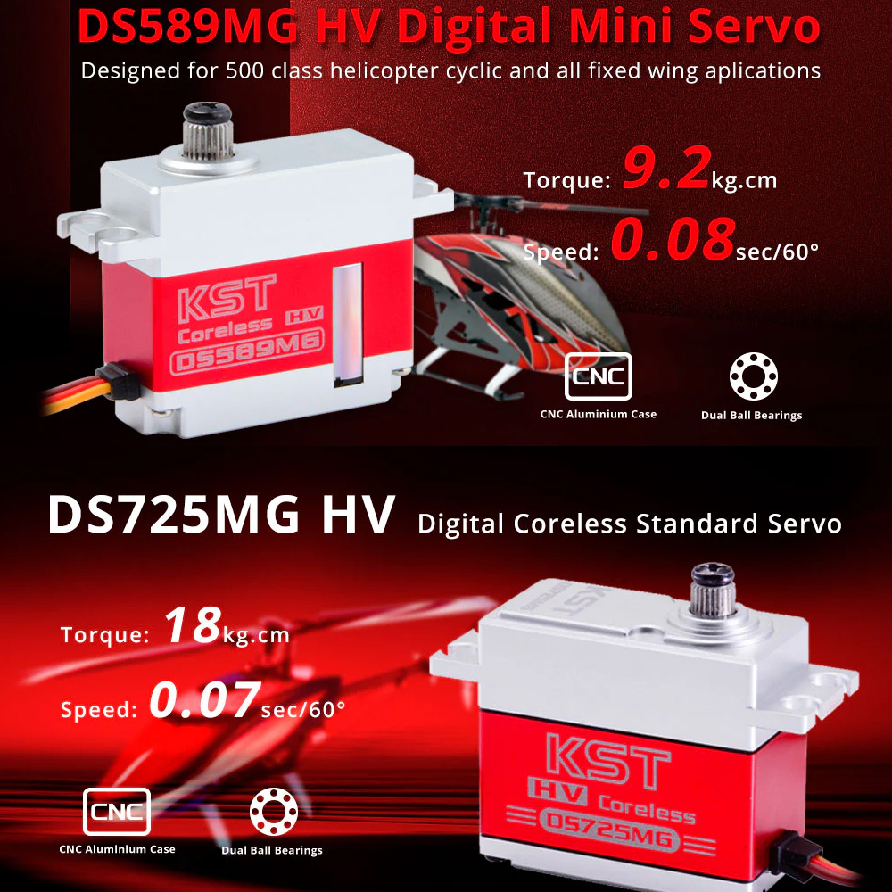 KST DS589MG /DS565X /DS725MG M - Rc Helicopter Mini incelemesi ve fiyatı