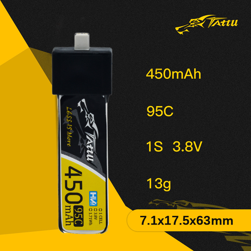 3Pcs NEW TATTU 450/500/550mAh  - Rc Helicopter Parts incelemesi ve fiyatı