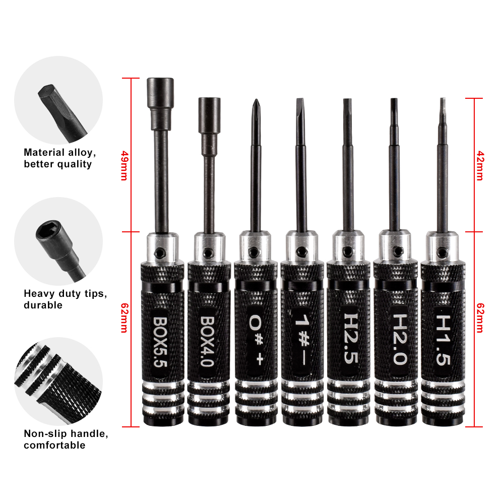 9IMOD RC Hex Driver Set Metal  - Rc Helicopter Tool Kit incelemesi ve fiyatı