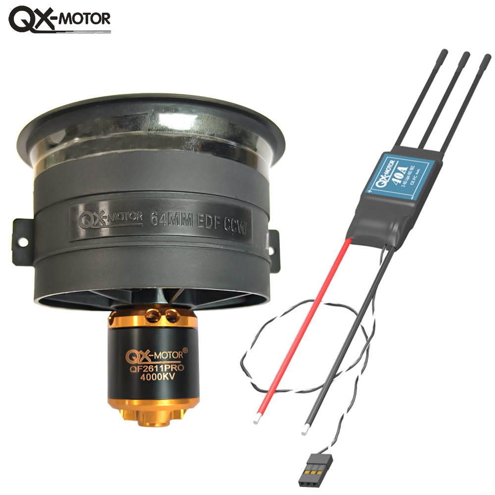QX-MOTOR 5 Blades 64mm EDF Duc - Rc Helicopter Blade incelemesi ve fiyatı