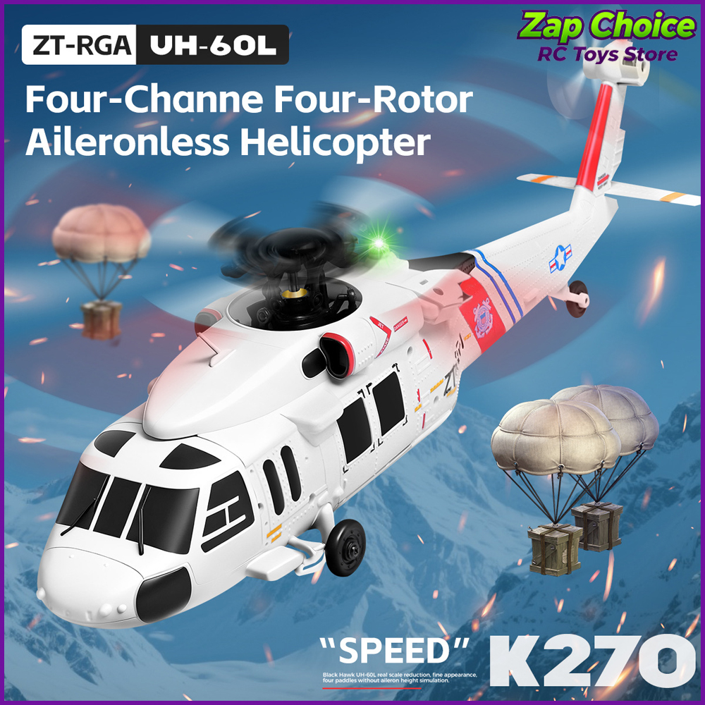 Wltoys K270 Black Hawk UH-60L  - Rc Helicopter Large incelemesi ve fiyatı