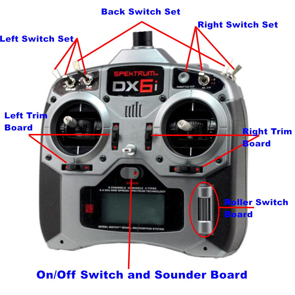 Transmitter Switch Left Set Sp - Rc Helicopter Remote Control incelemesi ve fiyatı