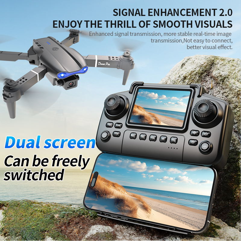 E99 PRO Drone Screen Control A - Rc Helicopter Charger incelemesi ve fiyatı