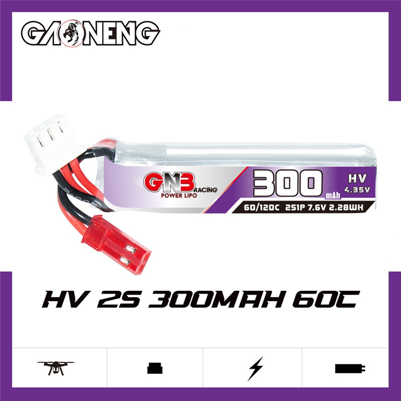 GAONENG GNB 2S 7.6V 300mAh 60C - Rc Helicopter Battery incelemesi ve fiyatı